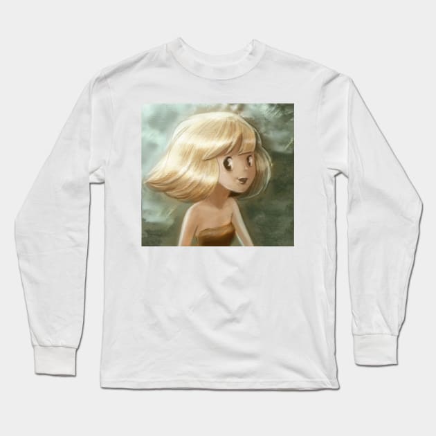 Goldy Long Sleeve T-Shirt by saradaboru